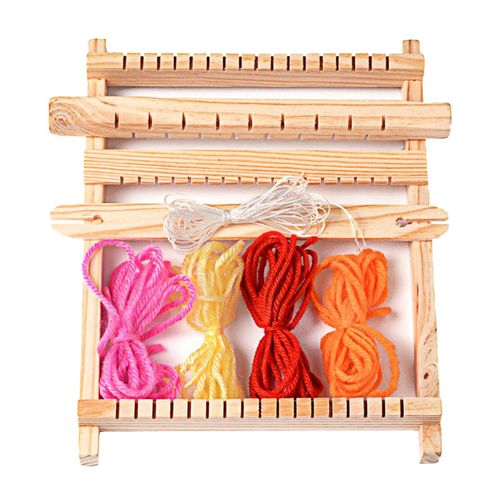 Weaving Loom - 23 X 7 Cm  Wooden Weaving Loom