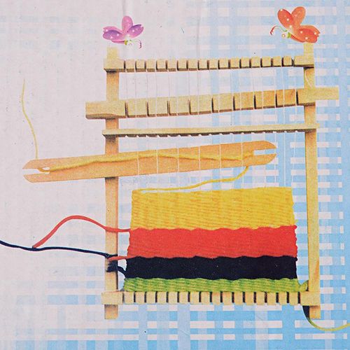 Weaving Loom - 23 X 7 Cm  Wooden Weaving Loom