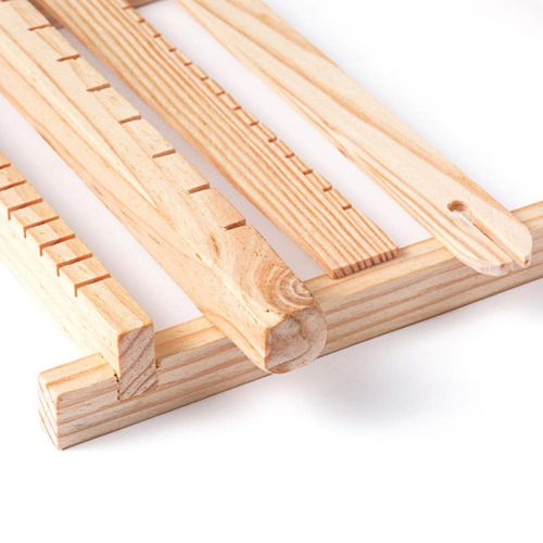 Weaving Loom - 23 X 7 Cm  Wooden Weaving Loom