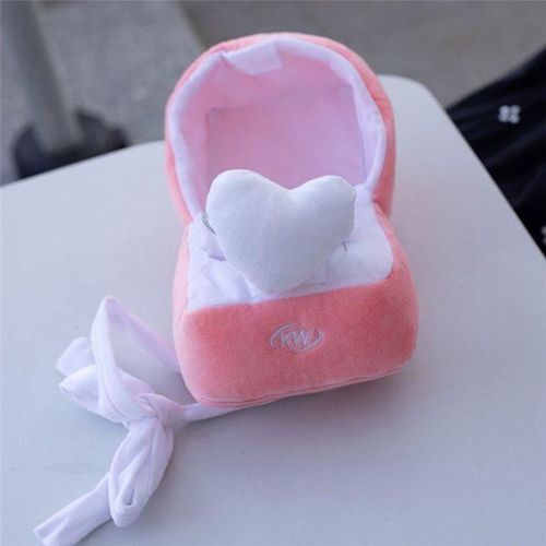 Creative Ring Box Plush Toy Love Diamond Ring Case Stuffed Couple Ring Surprise Gift Box Propose Memory Wedding Gift
