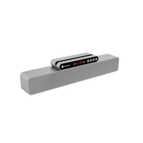 New Rixing wireless Sound Bar Bluetooth Speaker NR-5017 - Silver