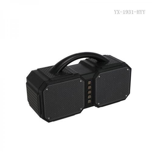 Wster Mini Bass Bluetooth Speaker Sound Bar - Black