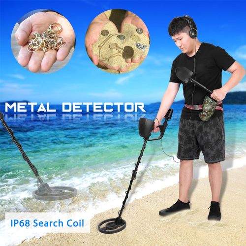 MD830 Portable Easy Installation Underground Metal Detector High Sensitivity Jewelry Treasure Gold Metal Detecting Tool Finder With 3 Adjustable Modes Larger Back-lit LCD Display 3 Audio Tone And DISC Mode For Adults And Kids NO5115