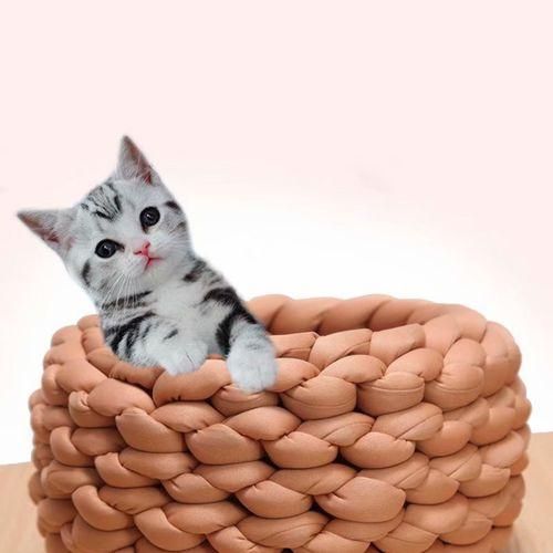 Cotton Polyester Chunky Yarn Knitting Weight Light Camel