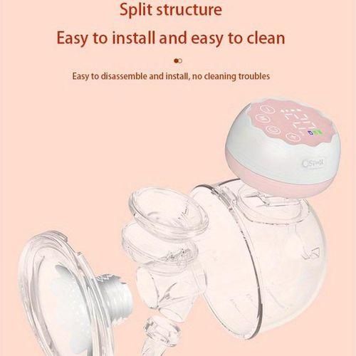 Electric Fully Automatic Breast Pump Portable Wearable Doublesided Handsfree Breast Pump Essential Items for Home and