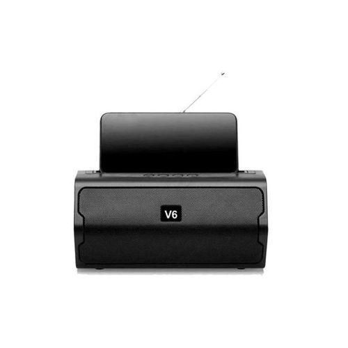V6 Pro Bass Wireless Bluetooth Speaker -Black
