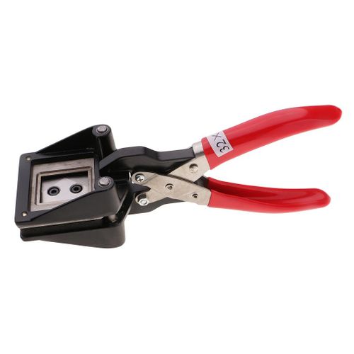 Handheld 25mm X 32mm Cutter Photo ID Card Die Cutter Punch