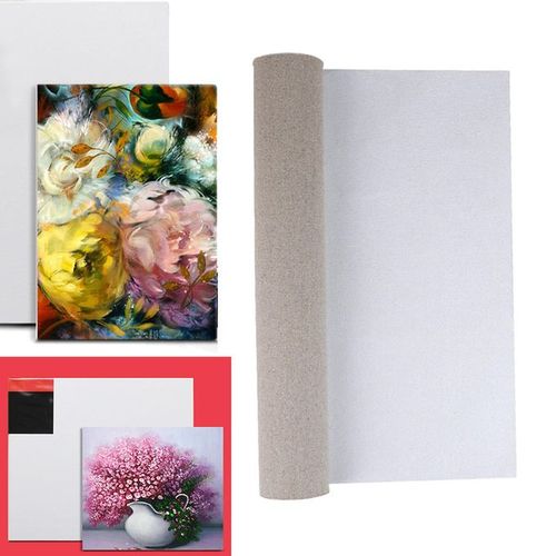 Linen Canvas Roll Oil  Acrylic Watercolor Painting Stretched