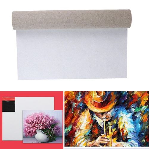 Linen Canvas Roll Oil  Acrylic Watercolor Painting Stretched