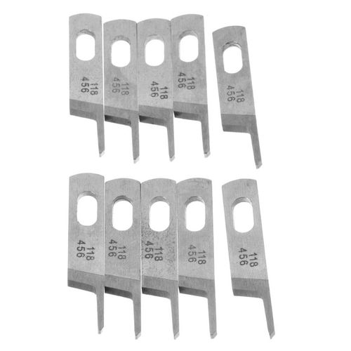 10set 118-45609 Upper 118-46003 Lower Tungsten Steel Overlock Used For Juki Industrial Sewing Machine