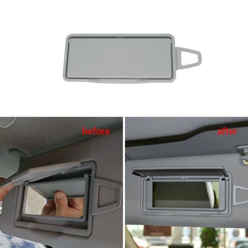 For Mercedes W212 Car Sun Shade Visor Makeup Cosmetic Mirror Cover Replacement For Benz E class E200 E260 E300 E400 2128108100-right Nut Beige_Red