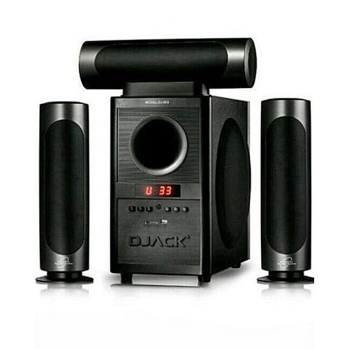 Djack Powerful 3.1 X-Bass Bluetooth Home Theatre System - DJ-903L - Black.