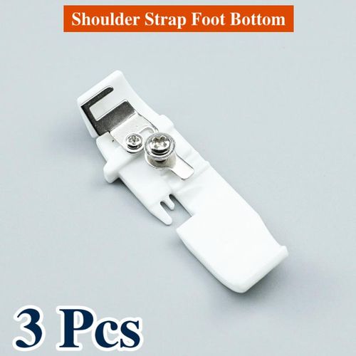 Plastic Shoulder Strap Presser Foot For Overlock Sewing Machine Accessories Fit Siruba 700f 988 Pegasus M700 M800 Low/high Shank