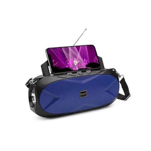 Bluetooth Hf Speaker With Device Stand- Multicolour