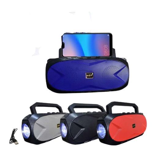 Bluetooth Hf Speaker With Device Stand- Multicolour