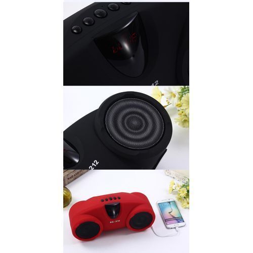 Wireless Bluetooth Speaker With Sound -Red