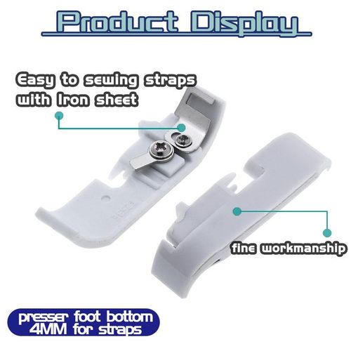 T253e Base 3mm 4mm For Pegasus And Siruba Overlock Four Thread Sewing Machine Presser Foot Bottom
