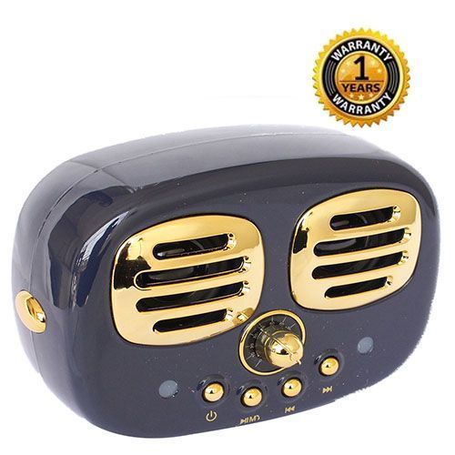 Wireless Bluetooth Speaker,FM/AM/SW - Golden,Blue