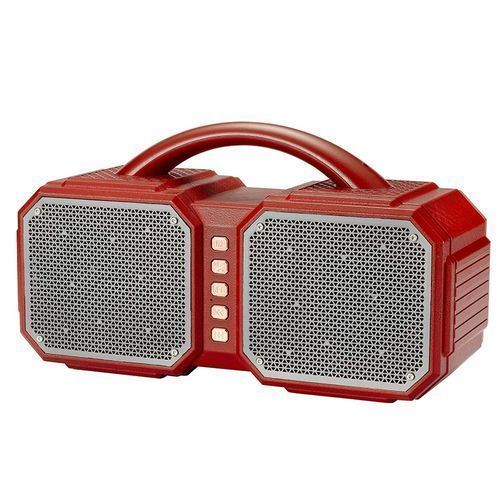 Wster Portable Wireless BlueTooth Speaker-Color Red and Black