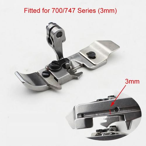 Welting Presser Foot Piping Foot Cording Foot For Industrial 4/5 Thread Overlock Sewing Machine 700/747/798/900/800/ex Series