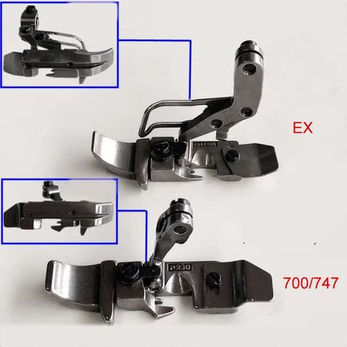 Welting Presser Foot Piping Foot Cording Foot For Industrial 4/5 Thread Overlock Sewing Machine 700/747/798/900/800/ex Series