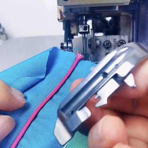 Welting Presser Foot Piping Foot Cording Foot For Industrial 4/5 Thread Overlock Sewing Machine 700/747/798/900/800/ex Series