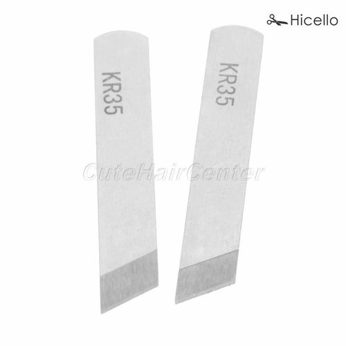 2pcs/set Kr23 Kr35 Upper/down Overlock Sewing Machine Tungsten Steel For Siruba Pegasus Sewing Machines Hicello