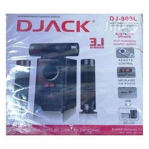 Djack 3.1CH Bluetooth Speaker System woofer 903 - Black