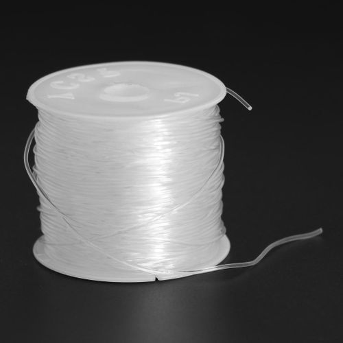 35 Stretchy Elastic String Cord Thread For DIY White