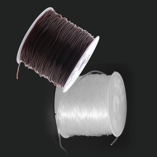 35 Stretchy Elastic String Cord Thread For DIY White