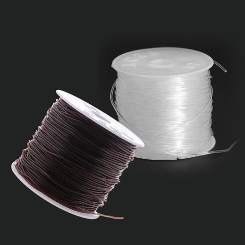 35 Stretchy Elastic String Cord Thread For DIY White