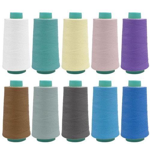 40% 1 Roll 40s/2 20s/2 High-Strength Polyester Thread For Overlock Sewing Machine