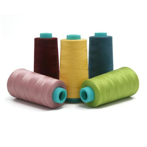 40% 1 Roll 40s/2 20s/2 High-Strength Polyester Thread For Overlock Sewing Machine