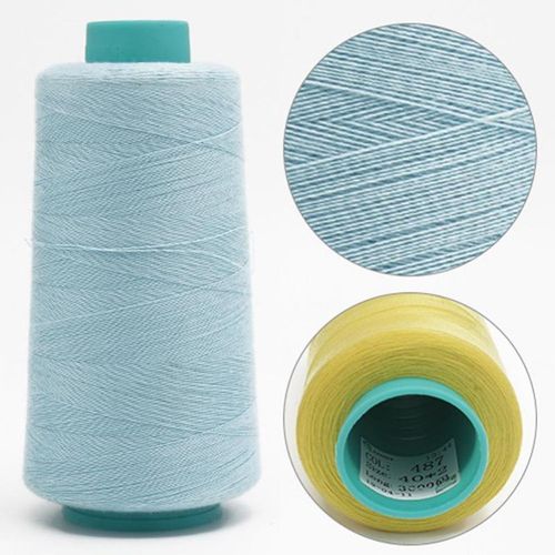 40% 1 Roll 40s/2 20s/2 High-Strength Polyester Thread For Overlock Sewing Machine