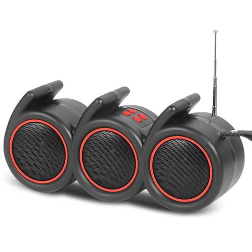 Musyl 666 Bluetooth Portable Speaker With A Dynamic Design And Torch-Black