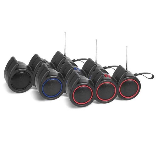 Musyl 666 Bluetooth Portable Speaker With A Dynamic Design And Torch-Black