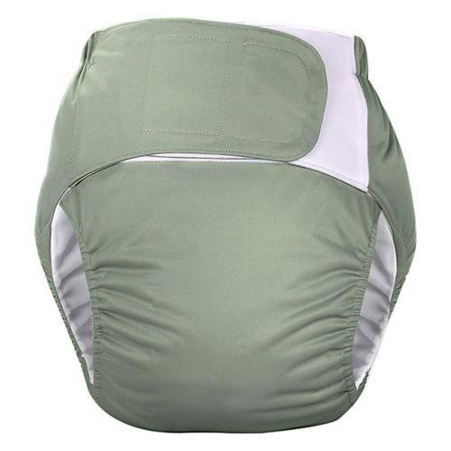 Reusable Adult Diaper Elastic Incontinence Undewear For Old Green