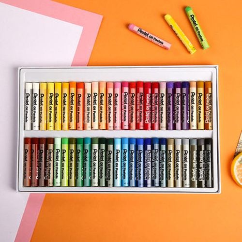 Pentel Oil Pastels 36 Color Phn Washable Crayons Not Dirty Hands Kindergarten Painting Art Coloring Pen Multicolor Suit