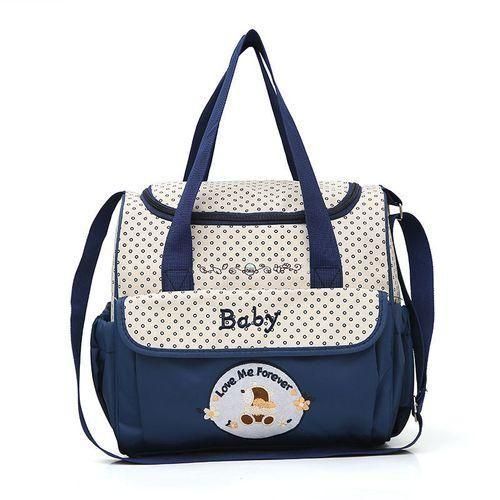 5pcsset Fashion Mummy Bag Multifunction Largecapacity Waterproof Cartoon Single Shoulder Diagonal Bag