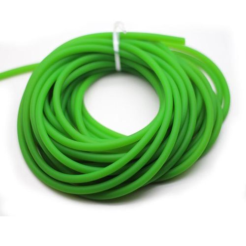 Natural Latex Slingshots Rubber Solid Elastic Rope 5/10m For Hunting Diy Green Dia. 4.5mm Elastic Band Accessory