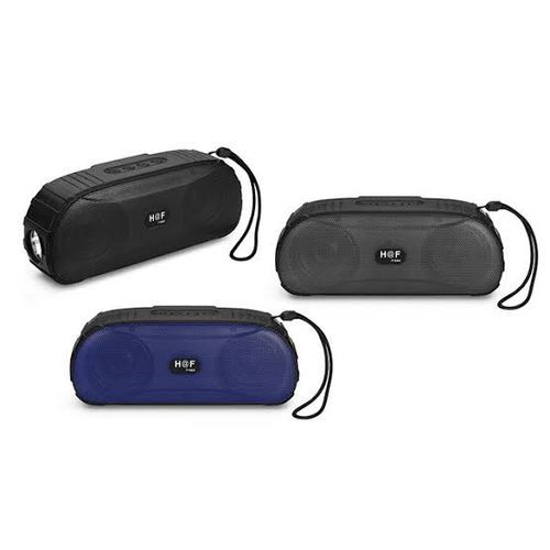Hf Portable Rechargeable Bluetooth Portable Speaker-Black, Color May Vary