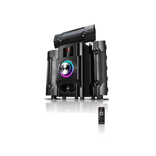 3.1 Subwoofer Home Speaker System With Extra Bass And Cear Sound-Black