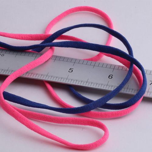 10yard 4mm Flat Elastic Band Rope Rubber Band Ear Hanging Rope Belt Tape String Cord Diy Garment Sewing Craft
