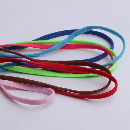 10yard 4mm Flat Elastic Band Rope Rubber Band Ear Hanging Rope Belt Tape String Cord Diy Garment Sewing Craft