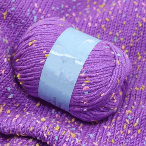 35 Colored Milk Cotton Handmade Yarn Knit Baby Woolen Cloth Diapers Braided Children's Blanket Line Crochet Yarn