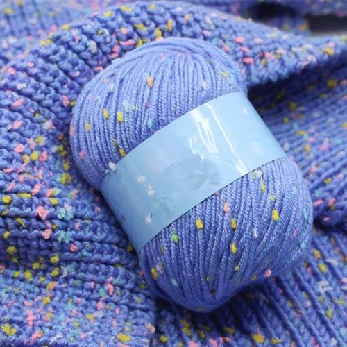 35 Colored Milk Cotton Handmade Yarn Knit Baby Woolen Cloth Diapers Braided Children's Blanket Line Crochet Yarn