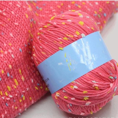 35 Colored Milk Cotton Handmade Yarn Knit Baby Woolen Cloth Diapers Braided Children's Blanket Line Crochet Yarn