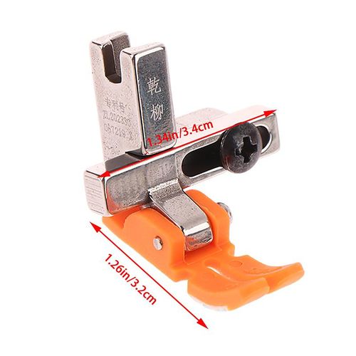 1pc Foot T3 T9 F99 Adjustable Cording Regular Zipper Presser Foot For Lockstitch Industrial Sewing Machine Accessorie