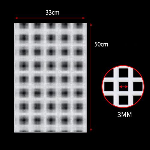 Mesh Canvas Sheets Grid Sheets Fittings For Making Bag  D