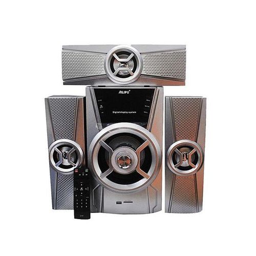 AILIPU 3.1 Hifi Multimedia Bluetooth Speaker with FM, USB, SD Connections - Silver